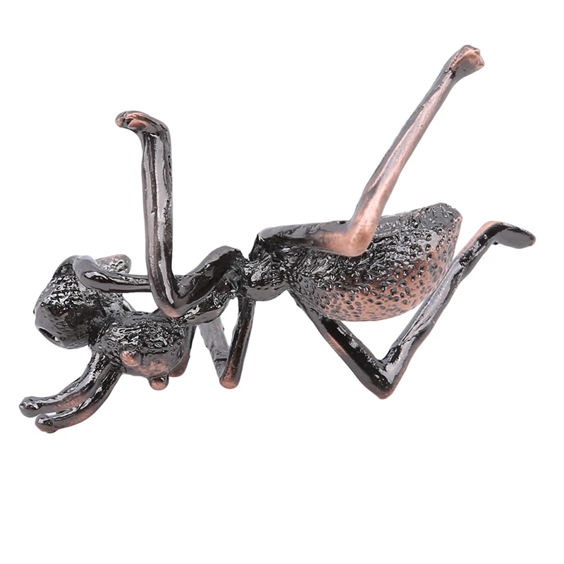 ant Iron Pot Accessories Ant Crab Covered Lid Dragging Metal Tea Accessories General Kung Fu Tea Set - Цвет: ant
