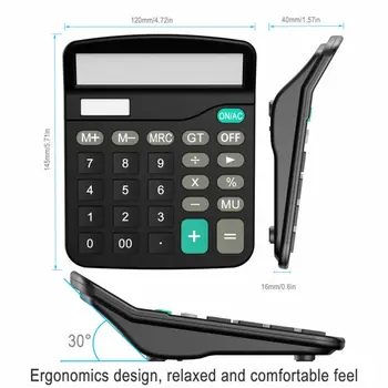 

Desktop Calculator Basic Office Business Home Standard Solar Big Large Display Brand New And High Quality 2020 New Arrivla