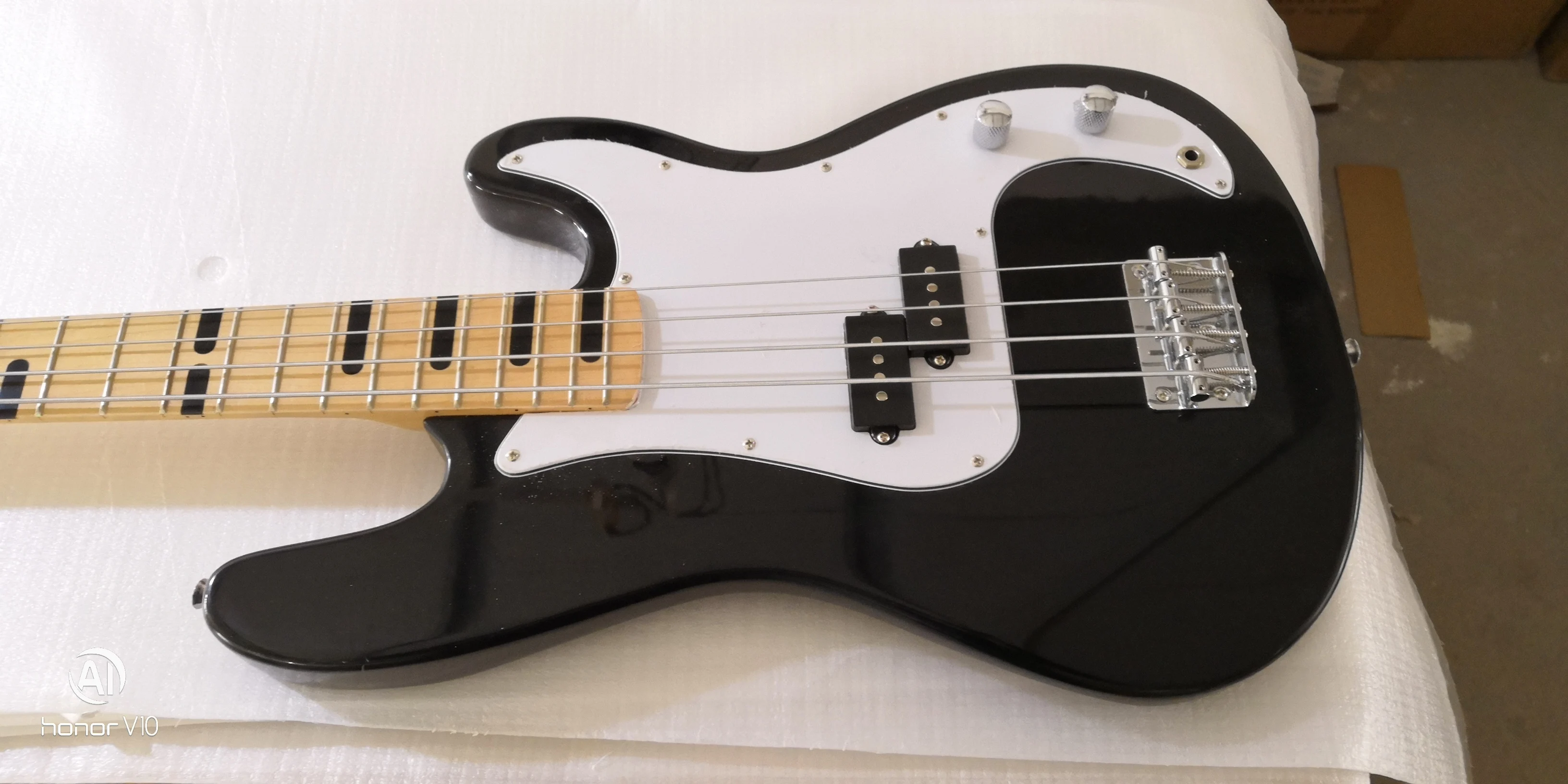 

Finger inlay special black color beauty p bass