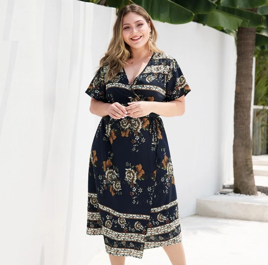 fat lady dresses online