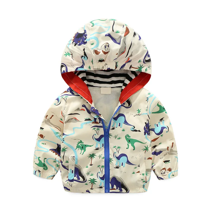 Bear Leader/Детская весенняя куртка Новые брендовые Детские куртки для мальчиков, пальто динозавр, водонепроницаемые детские пальто, одежда для детей от 2 до 6 лет - Цвет: AX920 white