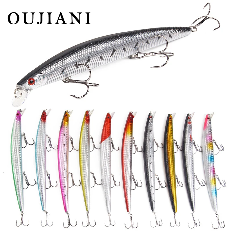 

2020 New 18.5cm 23g fishing lure floating diy fishing lure lot crankbait fishing bait leurre souple leurre dur brochet
