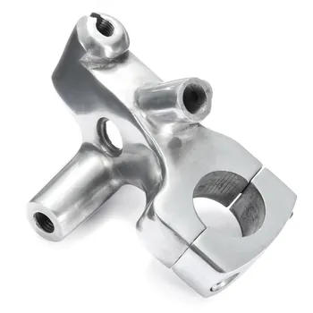 

Hot Chrome Clutch Lever Perch Holder Bracket for Honda Shadow 600 VT750 25mm 1''