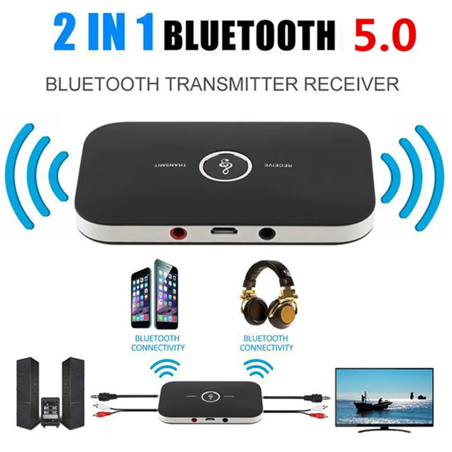 Gods-Émetteur et récepteur audio Bluetooth 5.0, adaptateur sans fil, dongle  USB, 3.5mm, AUX, RCA, TV, PC, casque, stéréo domestique, audio de voiture -  AliExpress