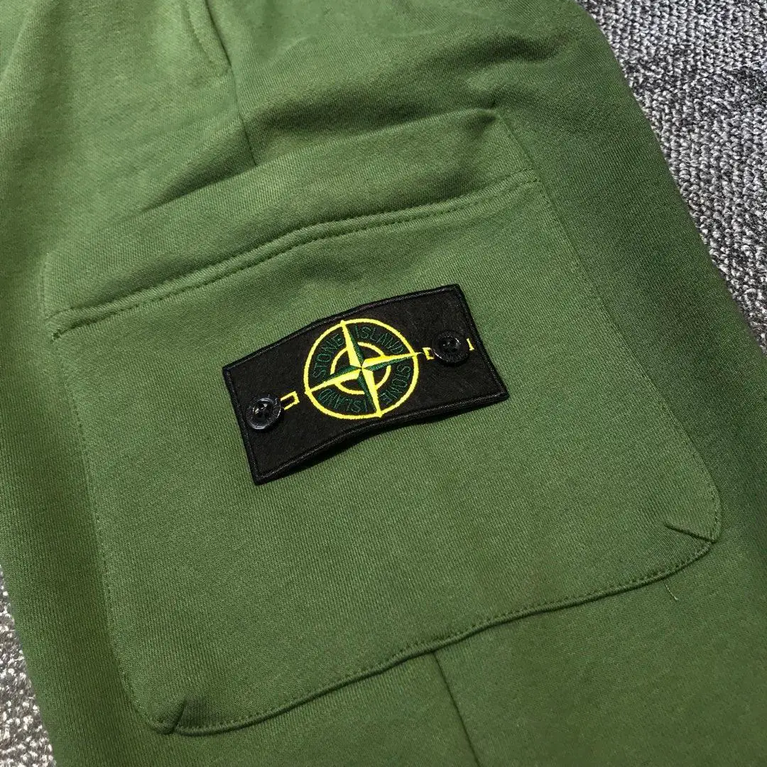19 популярный бренд Stone Island комбинезон спортивные штаны мужские популярный бренд европейские и американские улицы луч ноги повседневные спортивные Ne