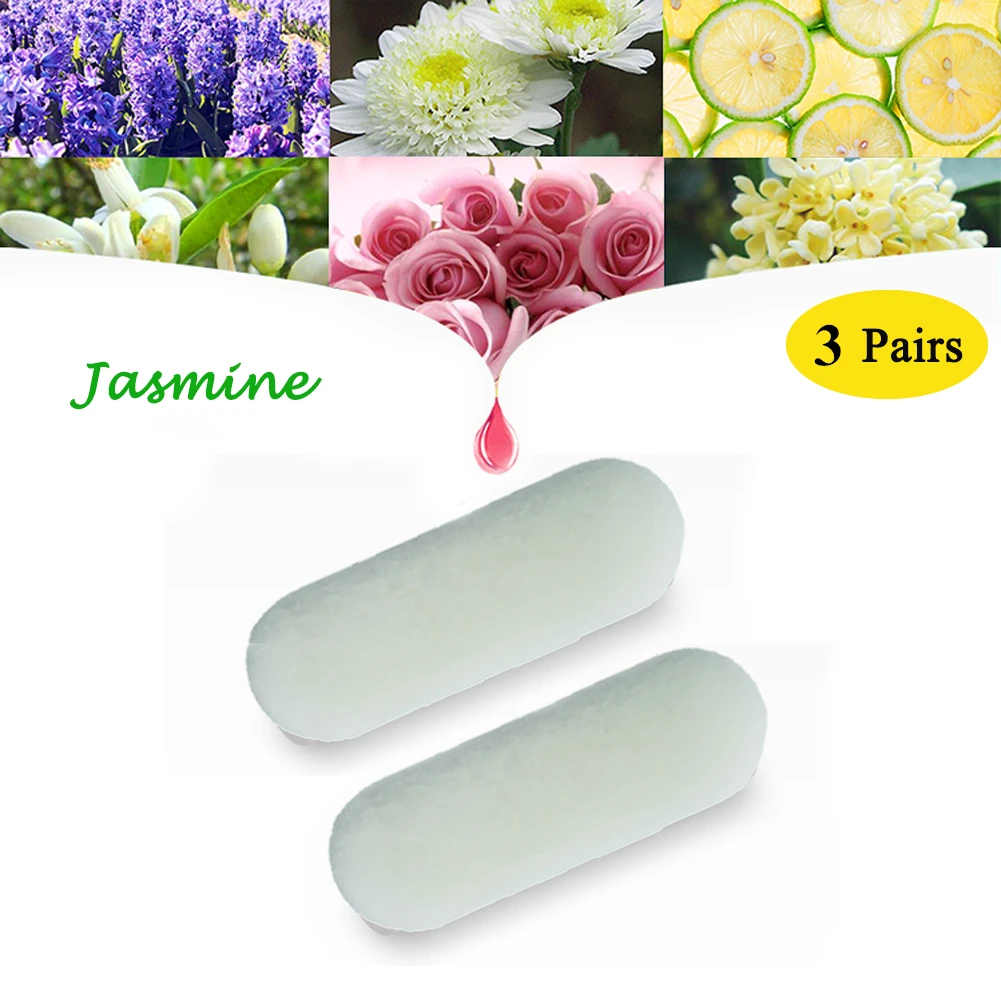 Car Air Freshener Clip with Auto Perfume Car Refresher Diffuser with 6 Fragance Flavor Sticks