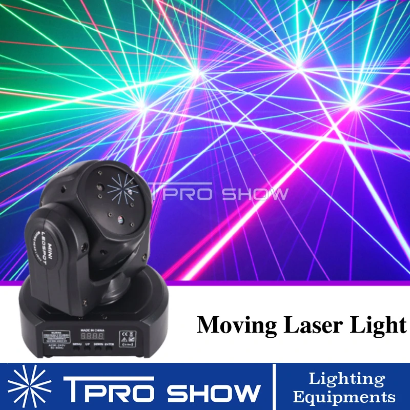 

RGB Laser Moving Head Light Lazer Beam Scanner Stage Lighting Effect Projector Dmx512 Control For Disco Club Party Live Show