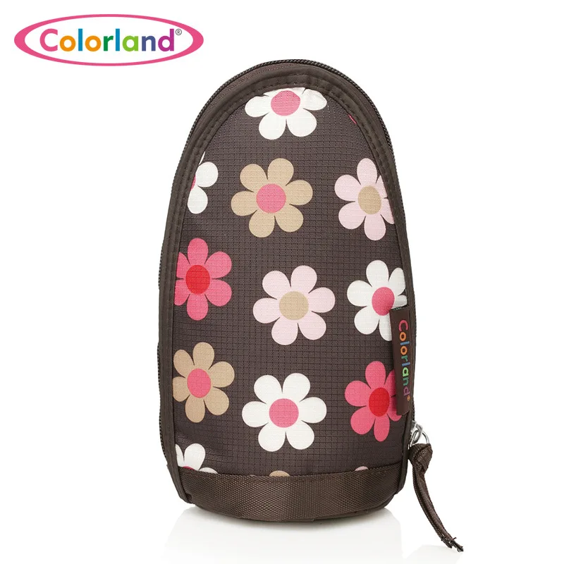 COLORLAND для детских бутылочек для термо сумка для Еда хранение грудного молока мама молодых мам термос Крышка для бутылочки для кормления малыша изоляционные мешки - Цвет: French flowers