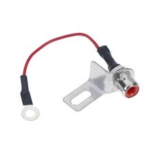 1 шт. 9 см разъем адаптер Клип шнур RCA Женский Джек адаптер для татуировки Пулемет Питание