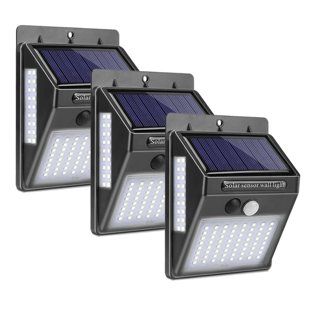 Luces De Pared Solares Con Sensor De M... 100 Luces Solares Led Para Exteriores Luces De Pared Solares Con Sensor De M... 100 Luces Solares Led Para Exteriores