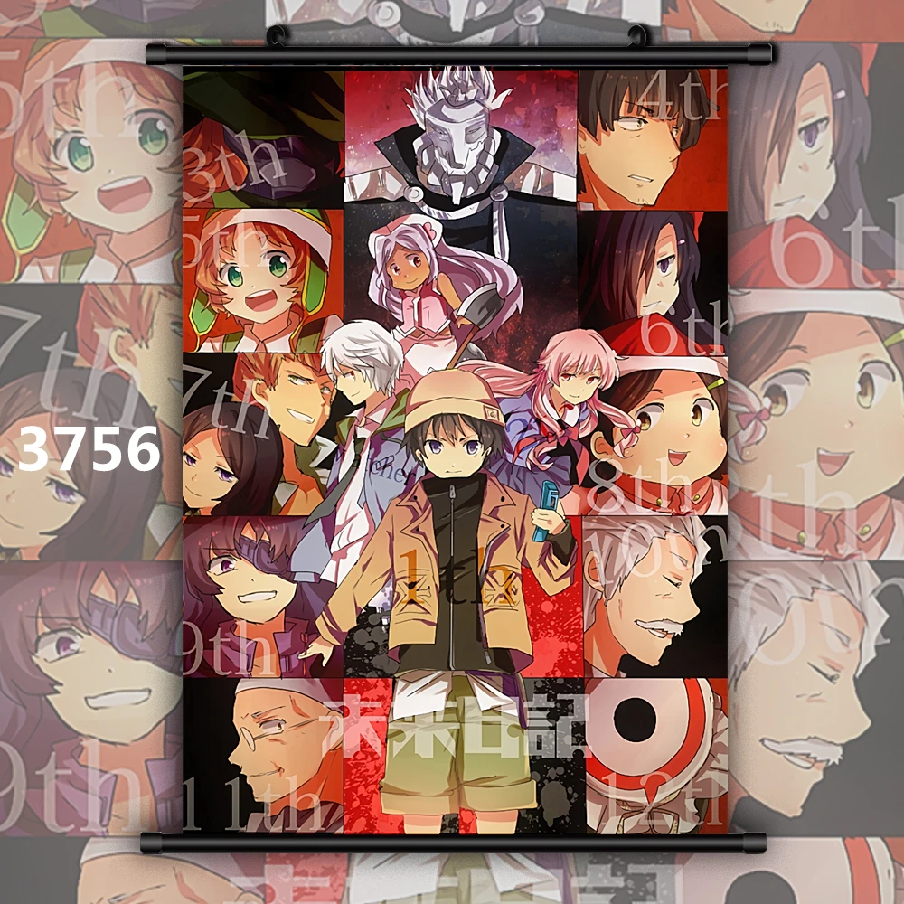 Mirai Nikki дневник будущего Аниме Манга плакат в рулоне - Цвет: 3756