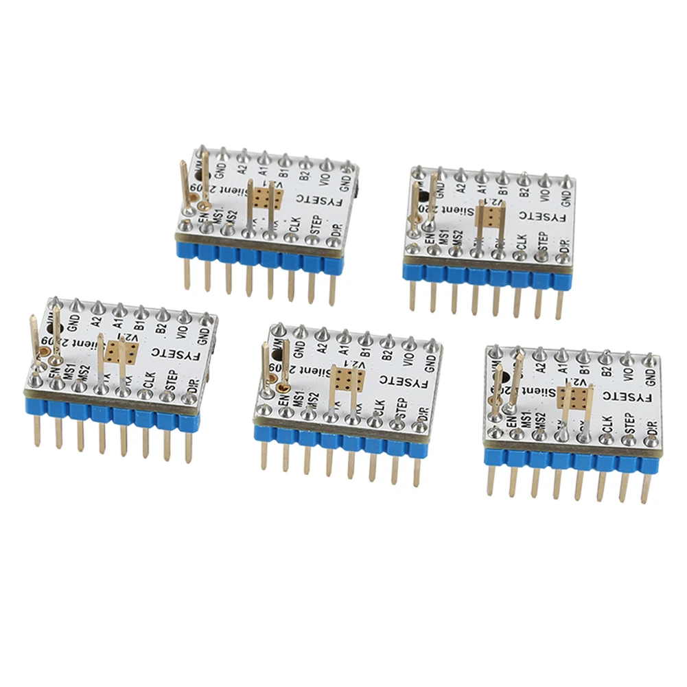 TMC2209 V2.1 Профессиональный 3D-принтер бесшумный 256 микрошагов ток 2.8A с теплоотводом