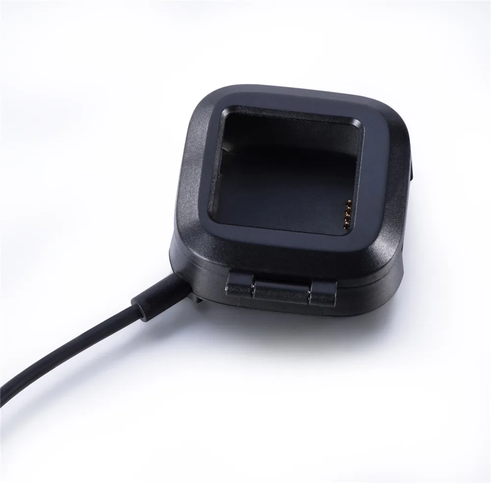 2 в 1 USB зарядная док-станция кабель для зарядки док-станции кабель, адаптер для зарядки для Fitbit Versa 2 Smart Watch длина 1 м