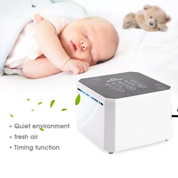 

Negative Ion Generator Air Purifier For Home office Active Carbon HEPA Filter Desktop Mini Air Ionizer Compact Air Cleaner