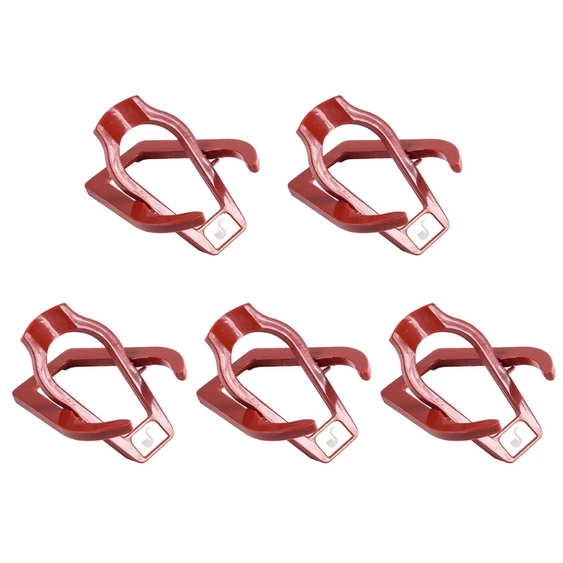 5pcs/Set Plastic Portable Foldable Cigar Holder Rack Tobacco Smoking Pipe Stand