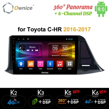 

Ownice Car dvd for Toyota C-HR C HR CHR 2016 2017 K3 K5 K6 Car Android 9.0 Radio Audio GPS Player Navi Stereo Multimedia 4G LTE