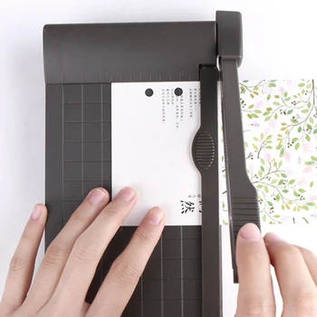 

A5 Paper Trimmer 1-6 Inch Photo Paper Guillotine Built-In Ruler Paper Cutter Universal Office School Stationery Cutting Supplies