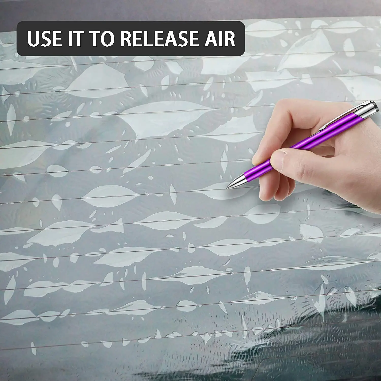 Pin Pen Weeding Tool For Vinyl Quick Air Release Vinyl Weeding Pen  Retractable Car film DIY handicraft Tint Tools Pinpen