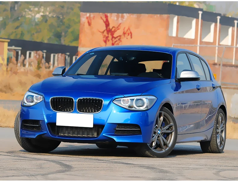 car styling For BMW 1 Series F20 Headlights 2012- Double Beam Lens Projector Xenon Lamps led drl