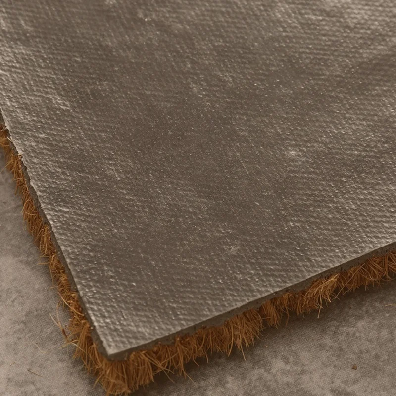 Fisura. - Odern Coconut Doorat With Non-Slip PVC Backing Dirt Trapper Door Mats Indoor And Outdoor Entrance Door Mat Original Hand Painted Doormat Size: 70cm X 40cm Black P 357051578 - View #11