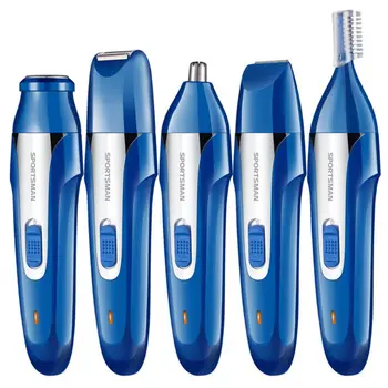 

Men Multi-function Electric Razor USB Charging 5-in-one Nose Hair Trimmer Haircut Eyebrows Trimming Shaping Device