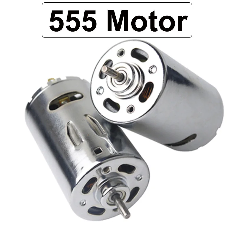 12V 24V Электрический микро DC высокоскоростной мотор 50W 6000/12000/24000RPM двойной шариковый подшипник встроенный охлаждающий вентилятор для