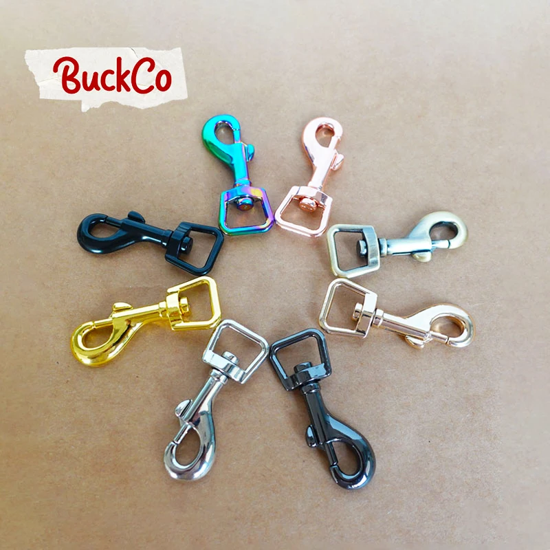 

20pcs/lot 15mm Metal Nickel Plated Quick Release Buckles For Dog leash Outdoor Backpack Collar-Strap DIY Accessory 8 colours