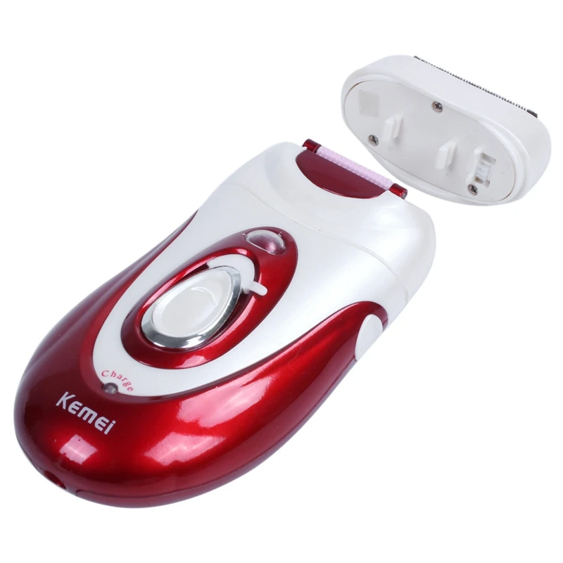 

ABRA-Kemei KM-7038 Professional 3 in 1 Women Epilator Set Multi-fuctional Rechargeable Eyebrows Trimmer Hair Removal Female Shav