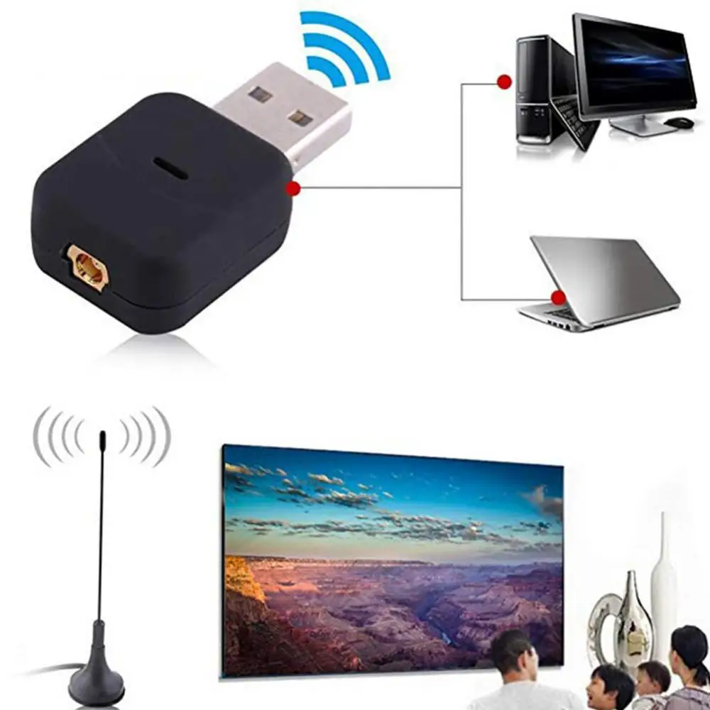 MINI USB2.0 Digital DVB-T SDR+DAB+FM Video Broadcast HDTV Tuner Receiver Stick mini tv tuner stick live digital atsc tv receiver tv on android phone pad for usa korea mexico canada hdtv satellite receiver