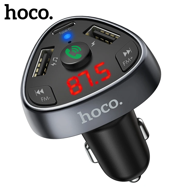 Hoco Car Charger Bluetooth Wireless Fm 