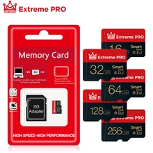 Carte mémoire haute vitesse Mini sd, 16 go/32 go/64 go/128 go, classe 10, SDXC/SDHC, TF, lecteur Flash pour téléphones portables et appareils photo