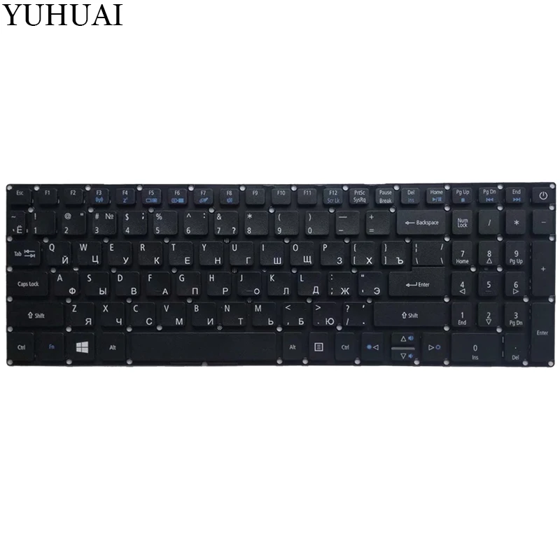  RU keyboard for ACER Aspire ES1-523 ES1-523G ES1-533 ES1-572 F5-521 Ru laotop keyboard black