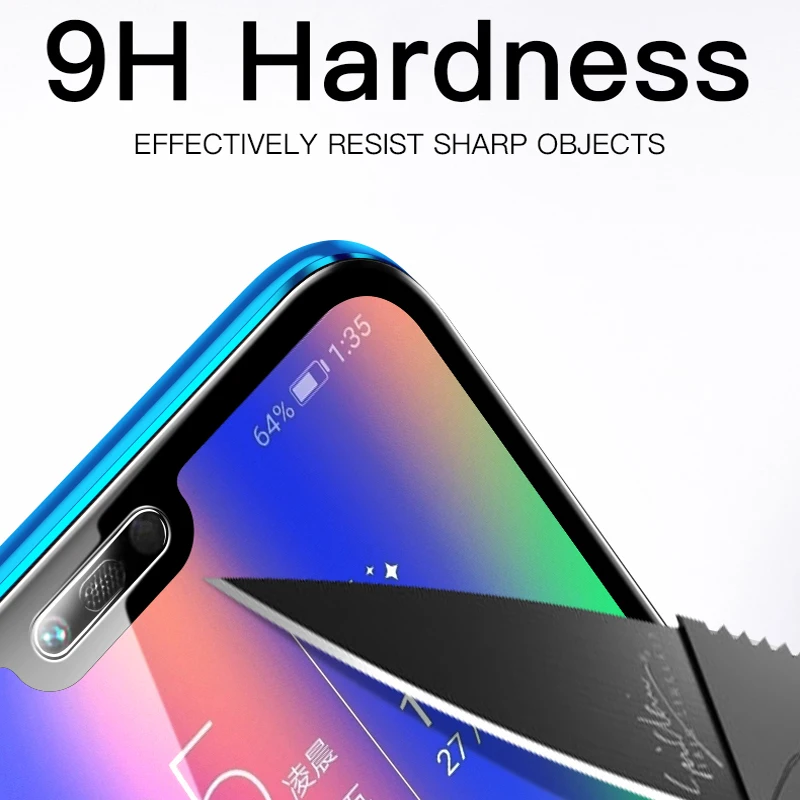 35D полное покрытие из закаленного стекла для huawei P20 Lite P20 Pro Nova3 3i 3e Honor 8X10 9 Lite Защитная пленка для экрана