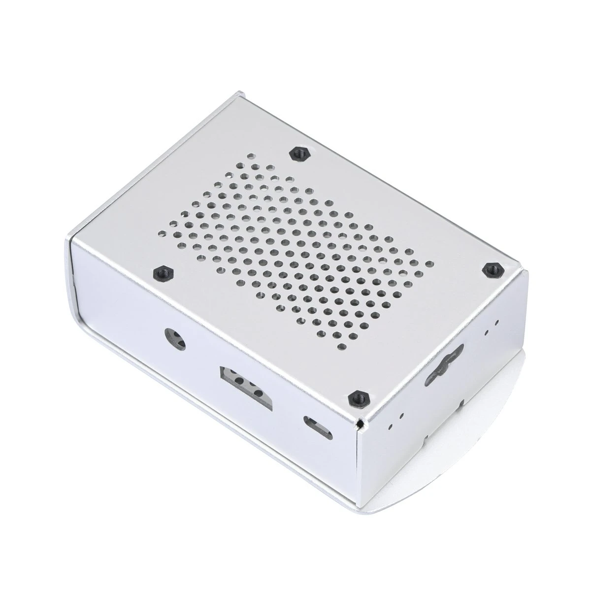 Raspberry Pi 3 Model B+ алюминиевый корпус металлический корпус Поддержка Raspberry Pi 3 Model B Plus(серебристый