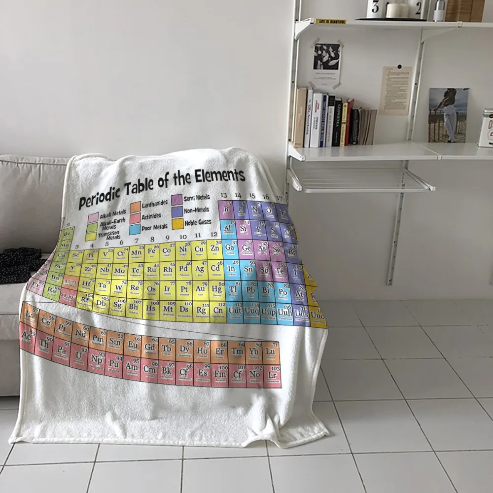 chemistry throw blanket periodic table of elements soft warm microfiber blanket flannel blanket wholesale blanket aliexpress