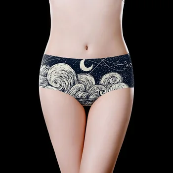 

Starry Sky Printed Briefs Women Dropship
