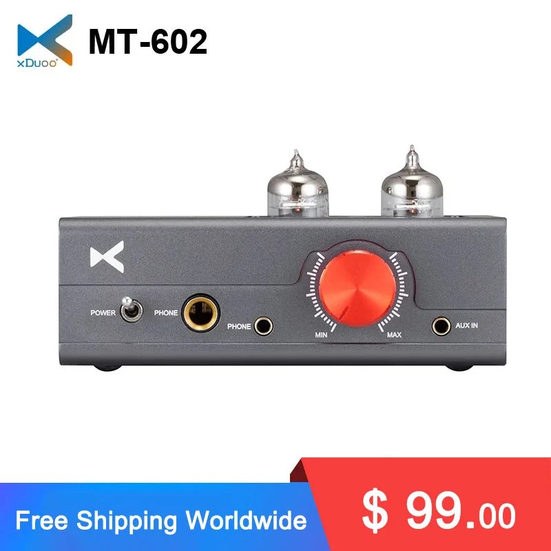 

XDUOO MT-602 ламповый усилитель Double 6J1 MT602 высокопроизводительная трубка + усилитель для наушников класса А