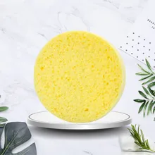 4 шт пуховка для лица очищающая моющая губка для отшелушивания очищающий спонж очищающее средство для лица натуральное древесное волокно