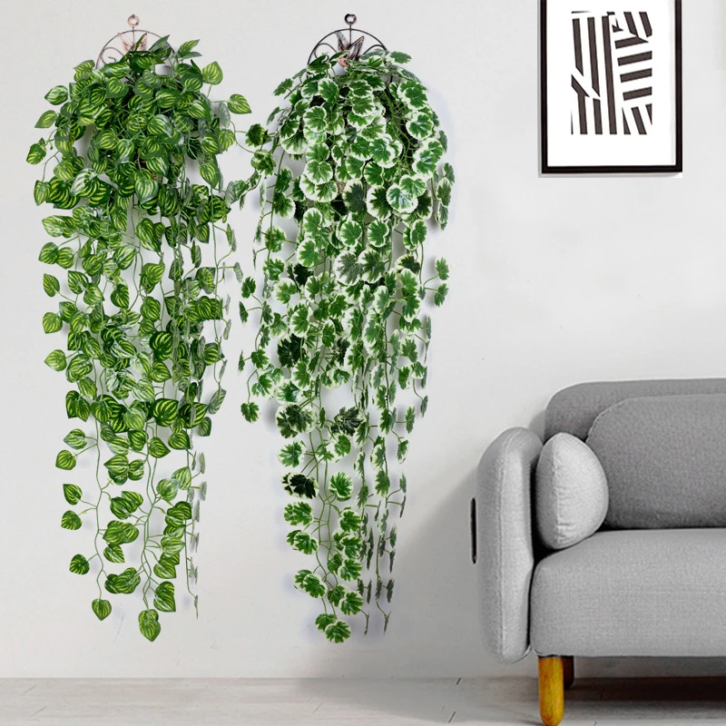 Guirlande de feuilles de lierre artificiel, fausse plante, décoration de  fête, de mariage, cadeau de décoration pour la maison | AliExpress