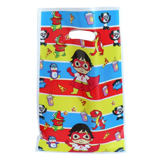 10pcs/lot Mickey Minnie Mouse Star Wars Frozen Toy Story Sofia Princess Winnie Theme Decorate Birthday Party Gifts Loot Bags 26