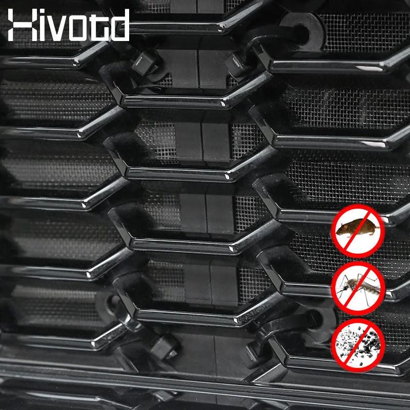 Hivotd для maval F7 авто аксессуары Передняя решетка сетка от насекомых сетчатые вставки Декоративные Чехлы для автомобиля Стайлинг