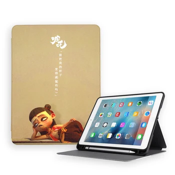 

IPad case with Pen slot tray for iPad mini 4/5 for iPad 2017 2018 Air 1/2 for iPad Pro 10.5 Air leather Case for iPad 10.2 with auto wake/sleep