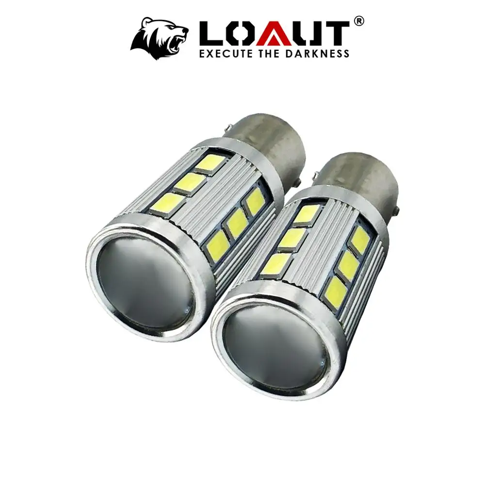 2 шт. 1156 1157 5630 Led 21 SMD p21w bay15d ba15s P21 автоматический стоп-сигнал заднего поворота сигнального фонаря с can-bus Белый Красный Янтарный