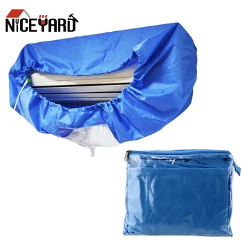 

NICEYARD Washable Air Conditioning Covers Wall Mounted Tightening Belt Air Conditioner Cleaning Protective Dust Cover For 1-3P