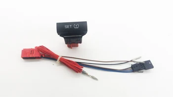 

TPMS warning pression the tyres push button switch with belt harness Set for Skoda Octavia 1ZD 927 127 1ZD927127
