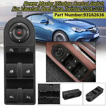 

ABS RHD Electric Window Switch Front Right Driver Side For Vauxhall Tigra Twintop Convertable 2004-2016 93162636 C