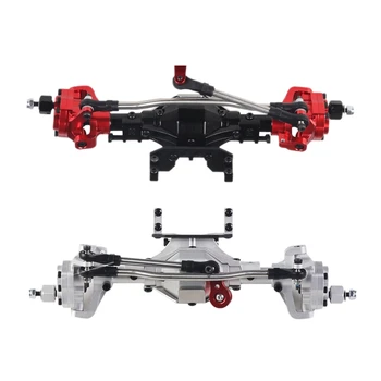 

Aluminum CNC Anodized Full Front Portal Axle for 1/10 RC Crawler Car Axial SCX10 II 90046 90047 Upgrade Parts