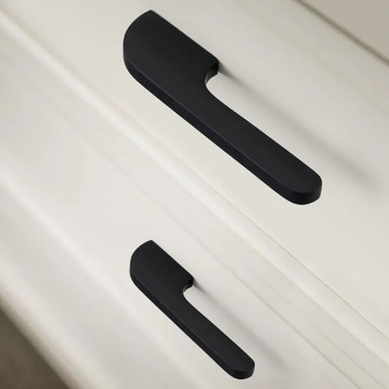 Brushed Brass  Factory Price Furniture Handle  Kitchen Cabinets special design Pulls cupboard arched handle Rome Stylish Aluminum  drawer pulls  