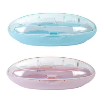 

Pet Nail File Electric Nail Trimmer Manicure Set with Nail Clippers,LED Light and 6 Grinding Heads