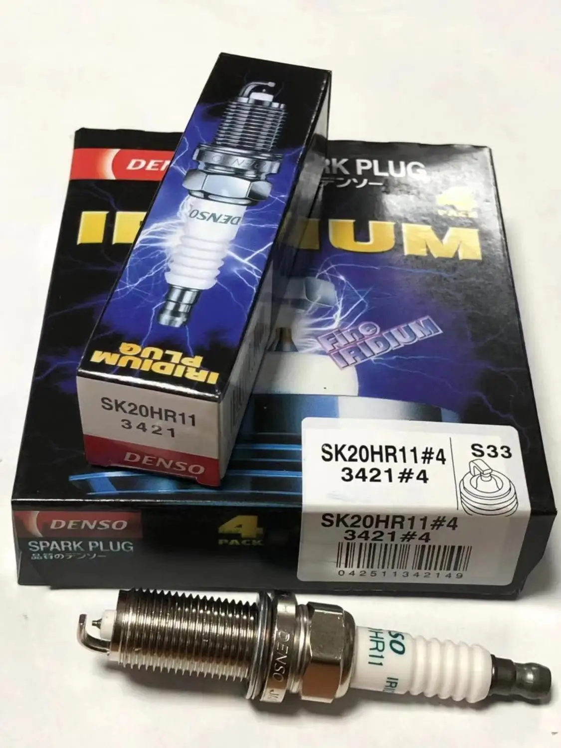

DENSO Iridium platinum spark plug SK20HR11 3421
